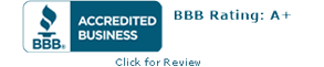 BBB Accredited Business, BBB Rating: A+