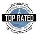A Top Rated State Bar Certified Lawyer Referral Service