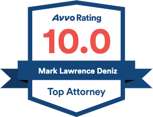 Avvo 10.0 Rating Top Attorney Mark Lawrence Deniz